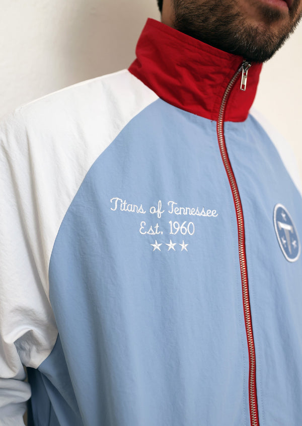 Tennessee Titans Colorblock Track Jacket