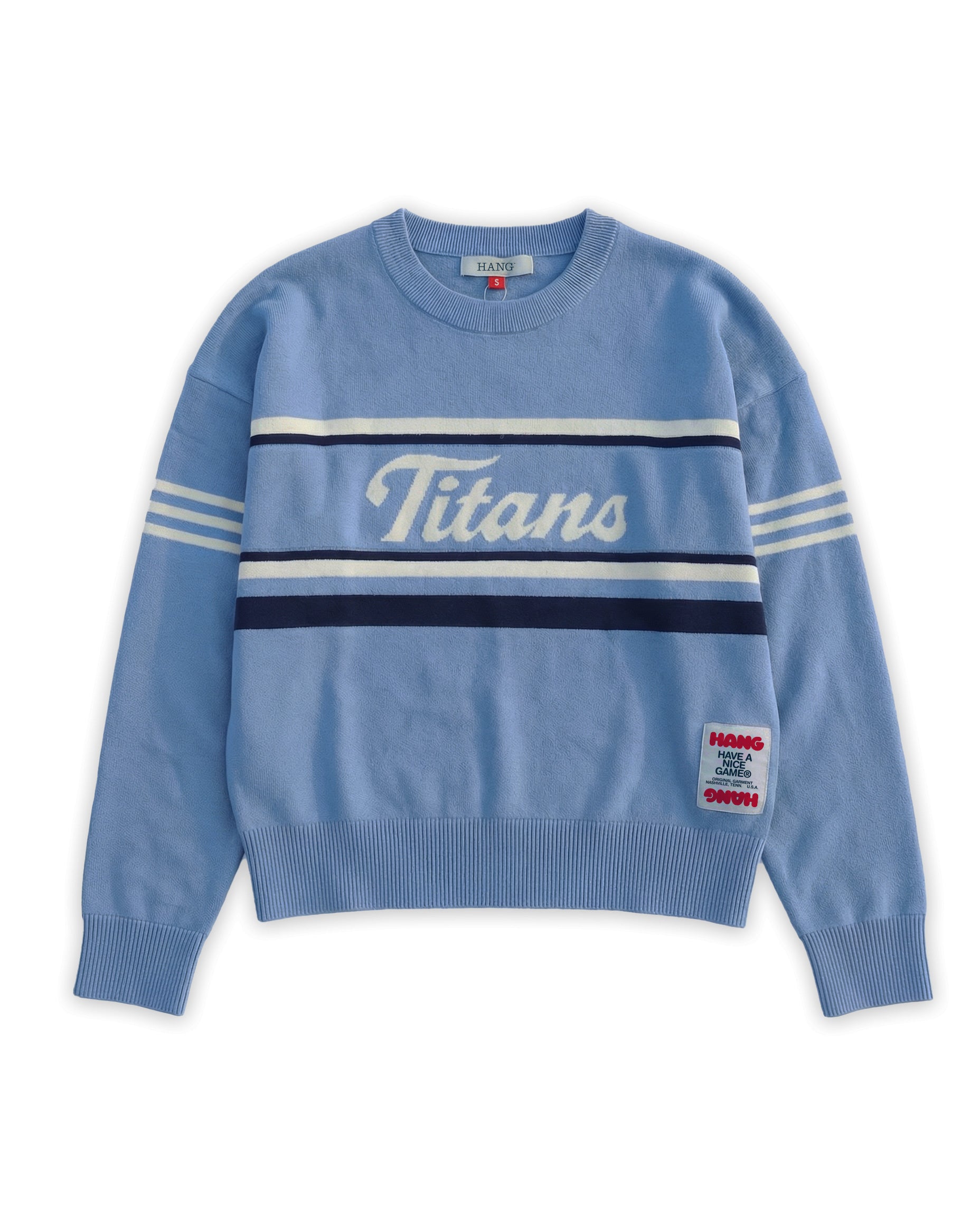 Tennessee Titans Varsity Jacquard Knit Sweater – HANG™ | Have A