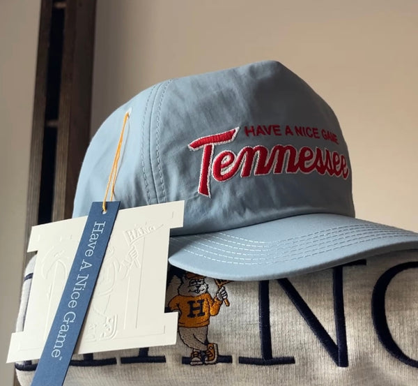Have A Nice Game® Tennessee Nylon Snapback Hat — Light Blue