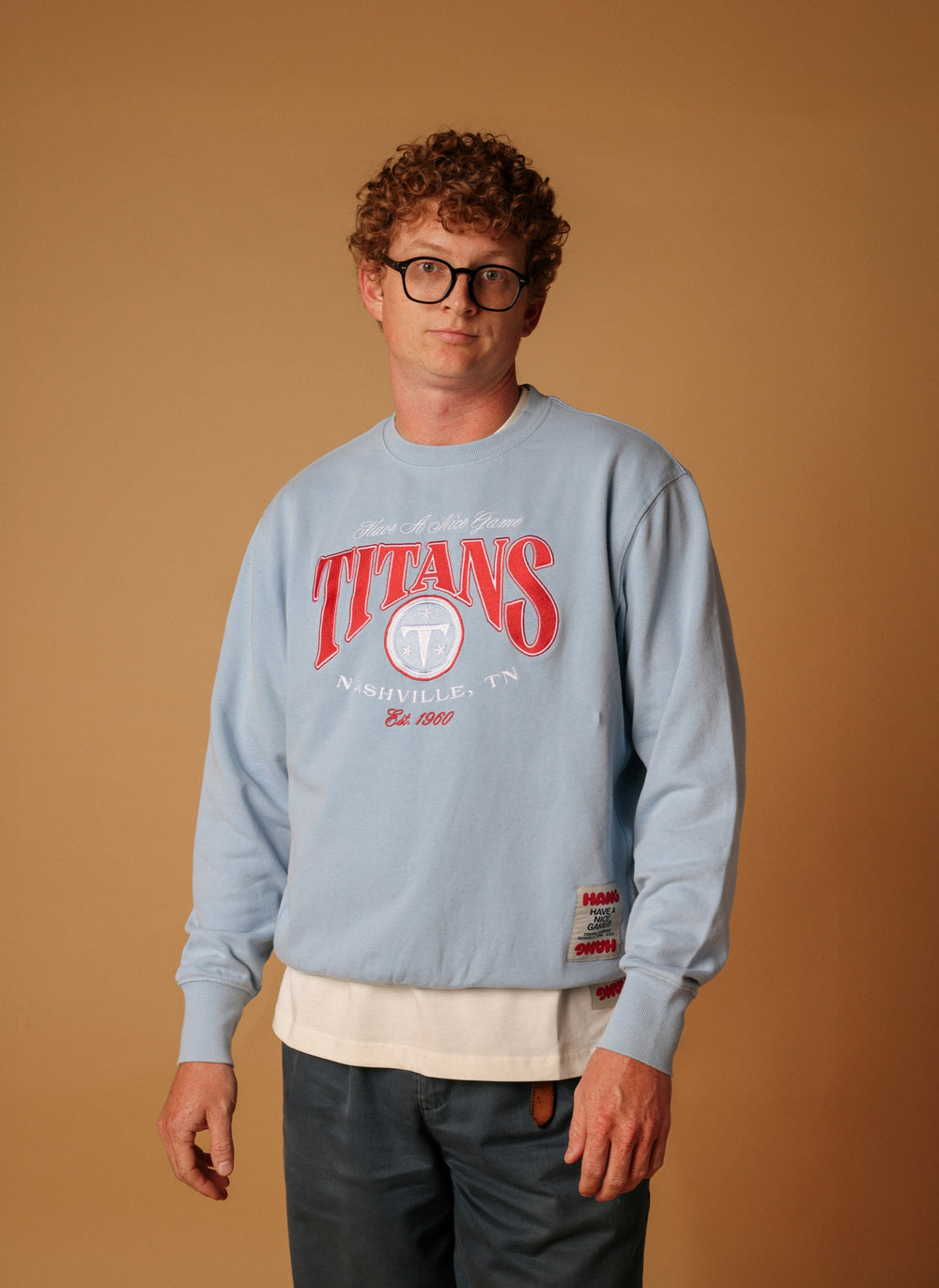 HANG x Tennessee Titans Heritage Fleece Crewneck