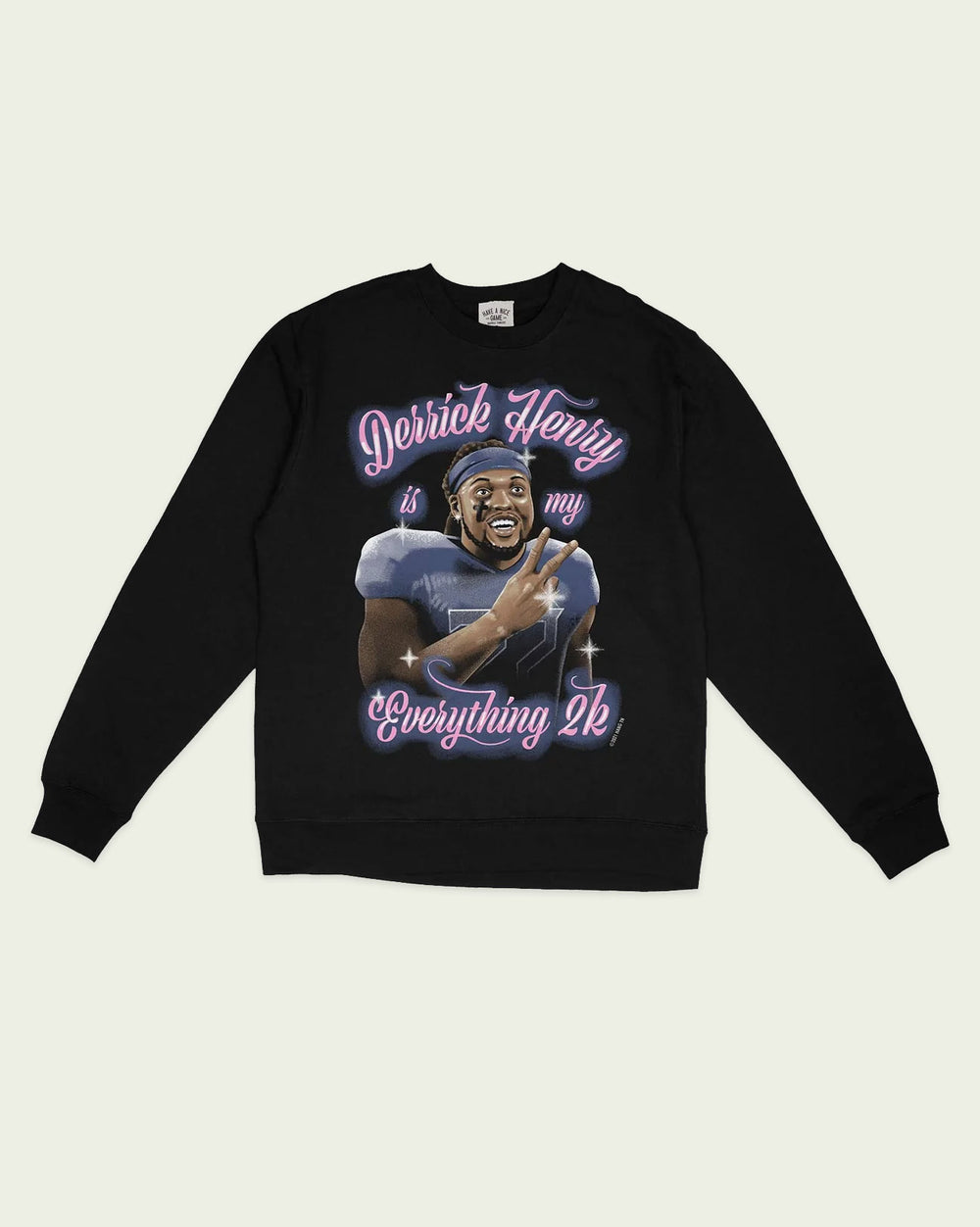 Derrick Henry Airbrush Crewneck Fleece