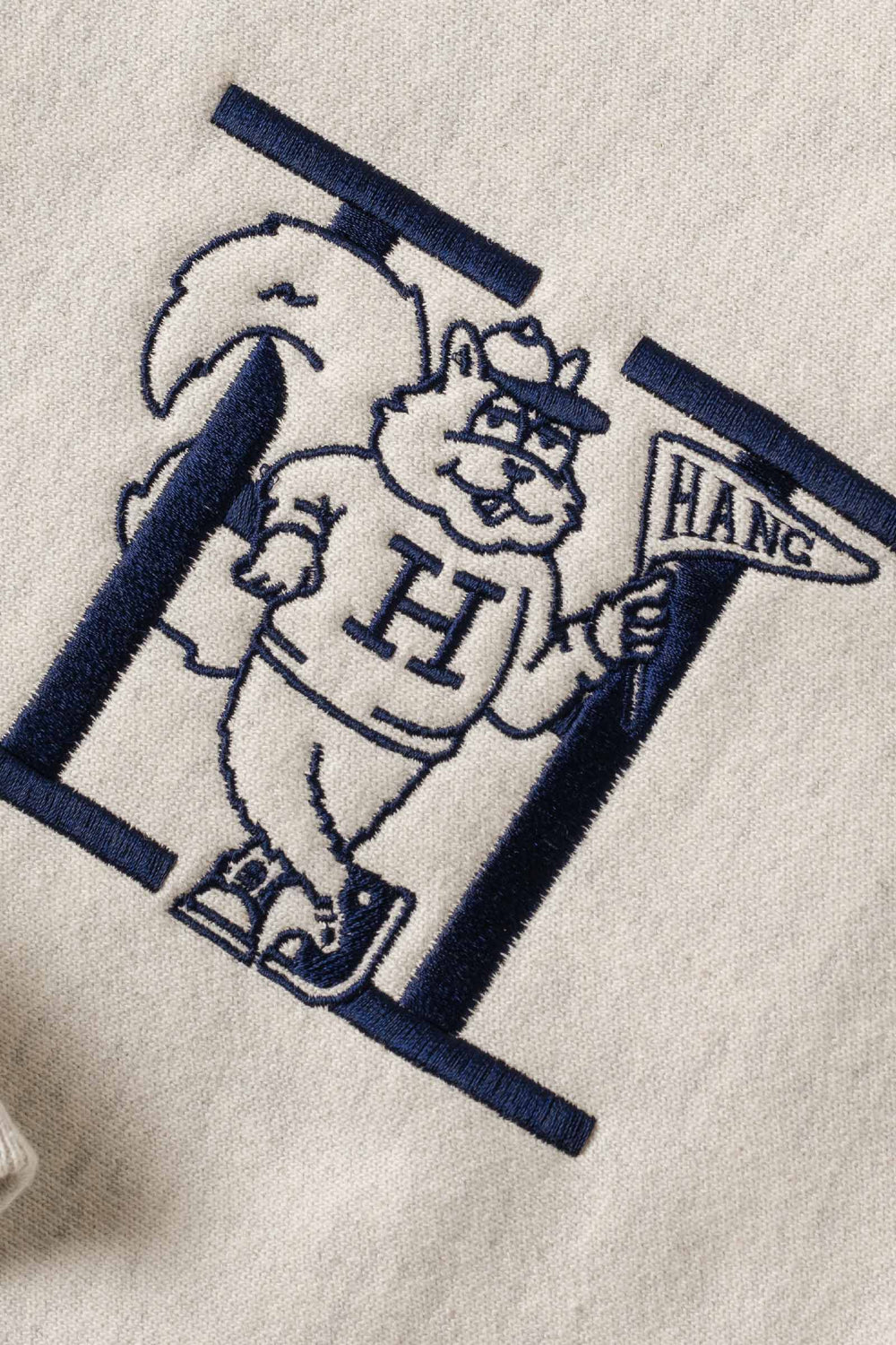 HANG™ Letterman feat. Tailz Heavyweight Crewneck Fleece