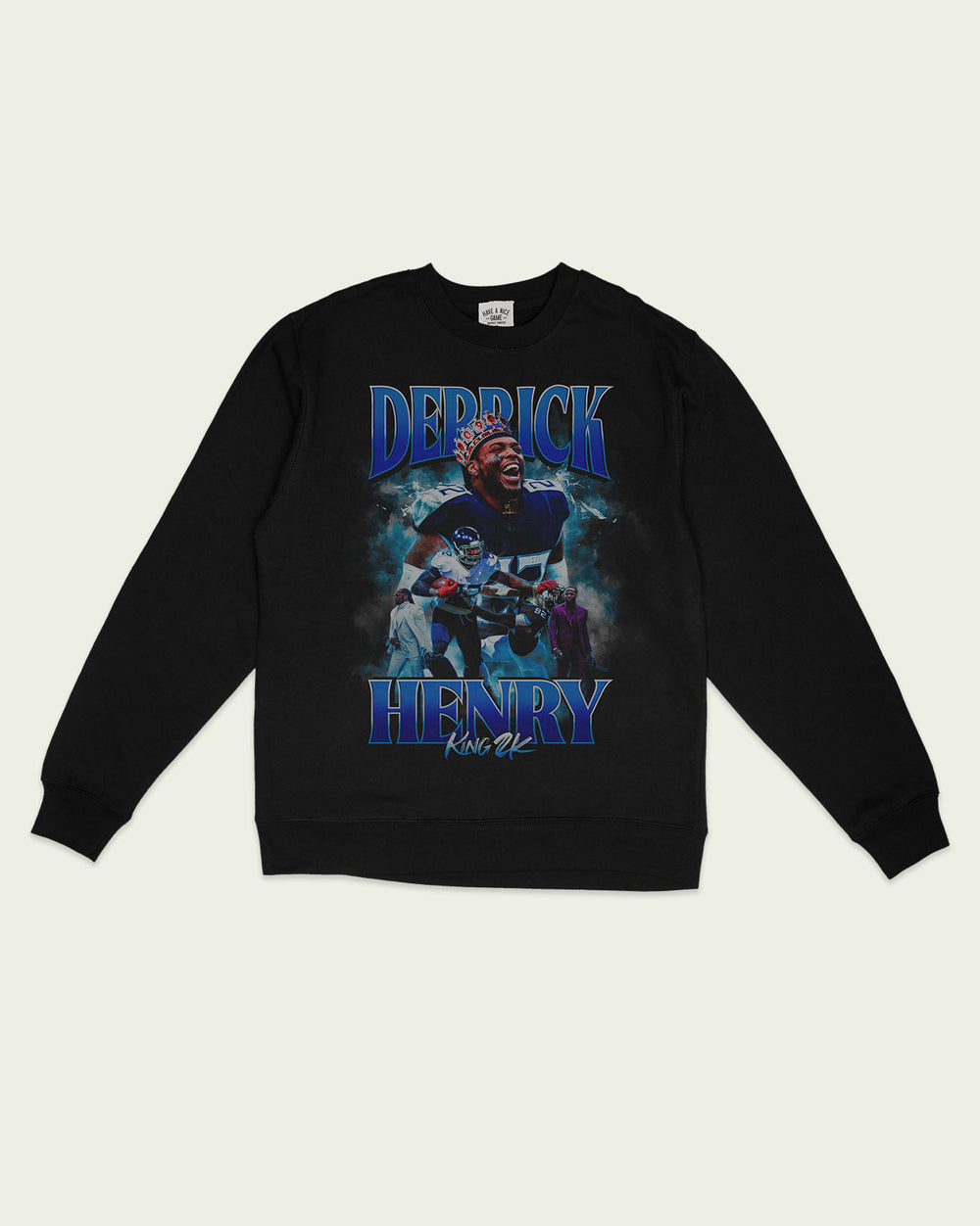 Derrick Henry "King 2K" Rap Tee Crewneck Fleece