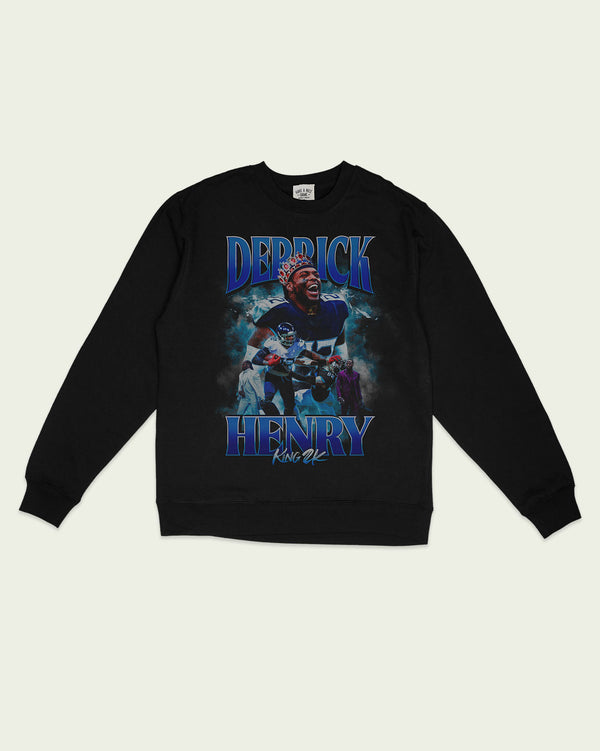 Derrick Henry "King 2K" Rap Tee Crewneck Fleece