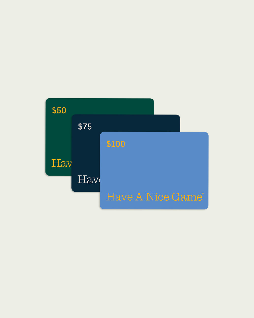 Have A Nice Game® Gift Card