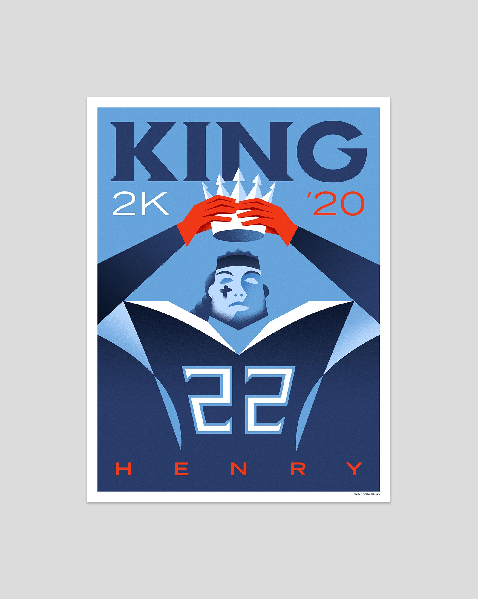 The Derrick Henry King 2K Rap Tee – HANG™