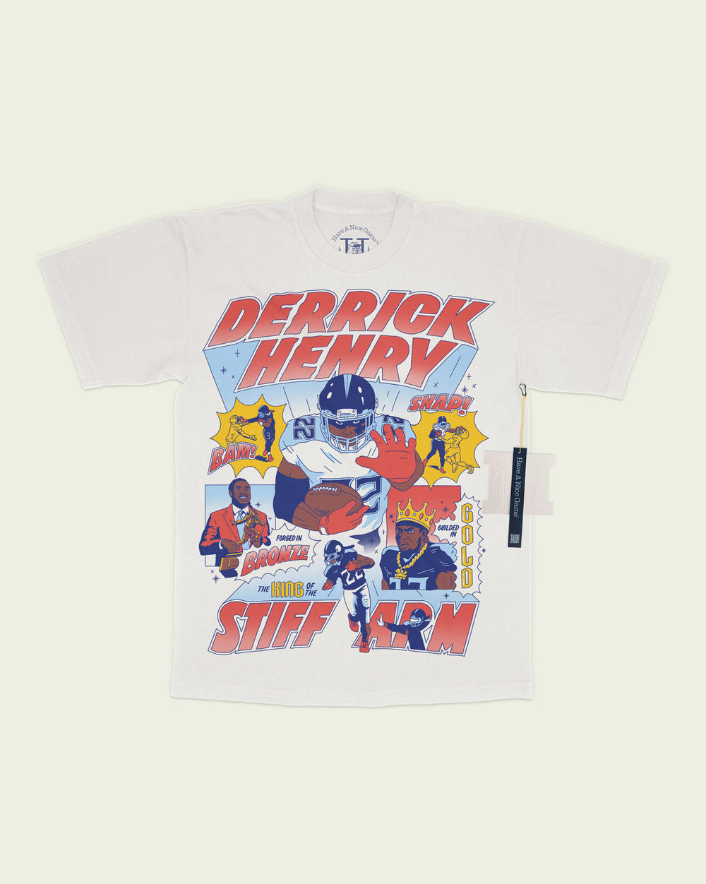 King of the Stiff Arm Derrick Henry Tee