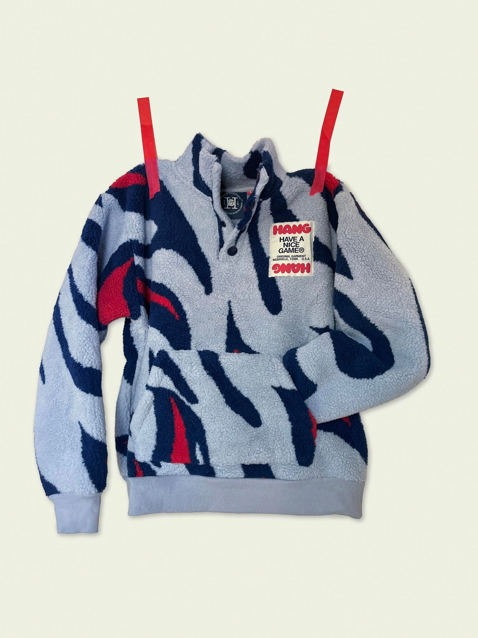 Fleece is Flames Sherpa Pullover R2