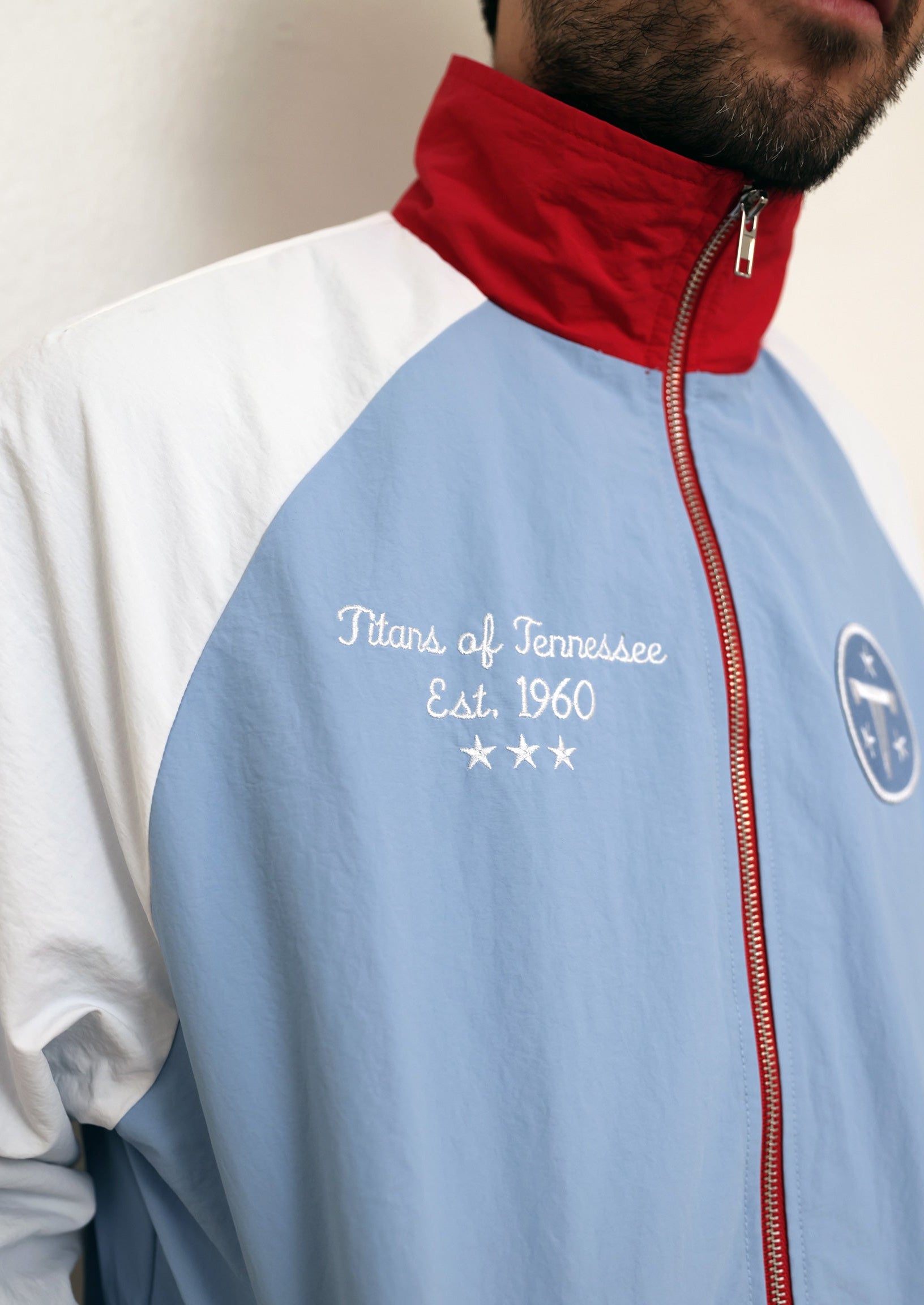 Tennessee Titans Colorblock Track Jacket – HANG™ | Have A Nice Game®