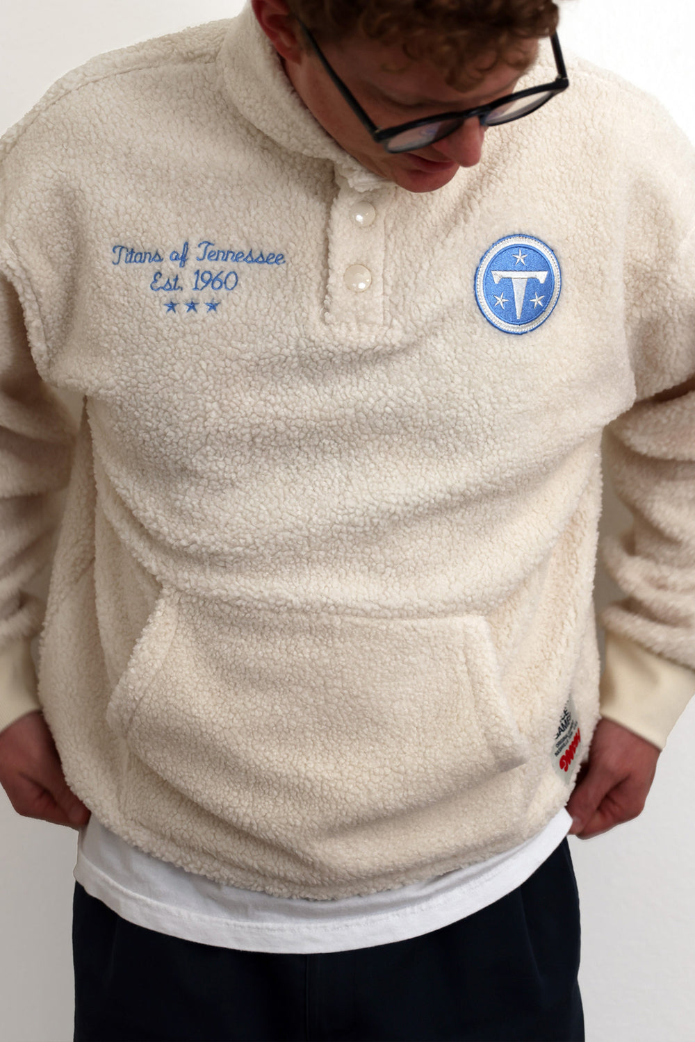 Tennessee Titans Oversized Sherpa Fleece