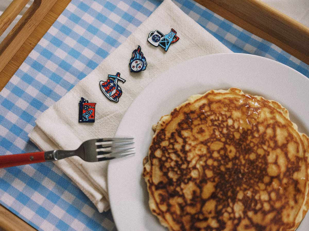 The Breakfast of Champions Enamel Pin Set