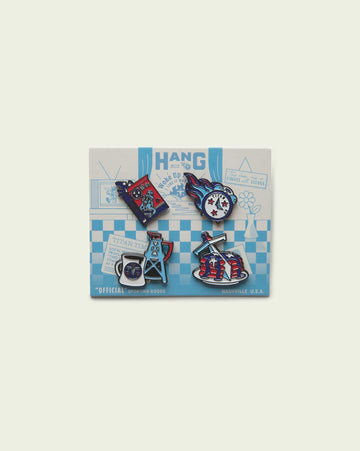 The Breakfast of Champions Enamel Pin Set