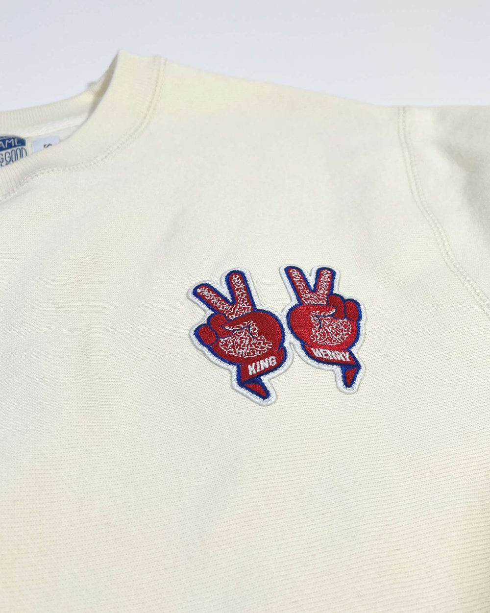 King Henry ✌️✌️ Patch Crewneck