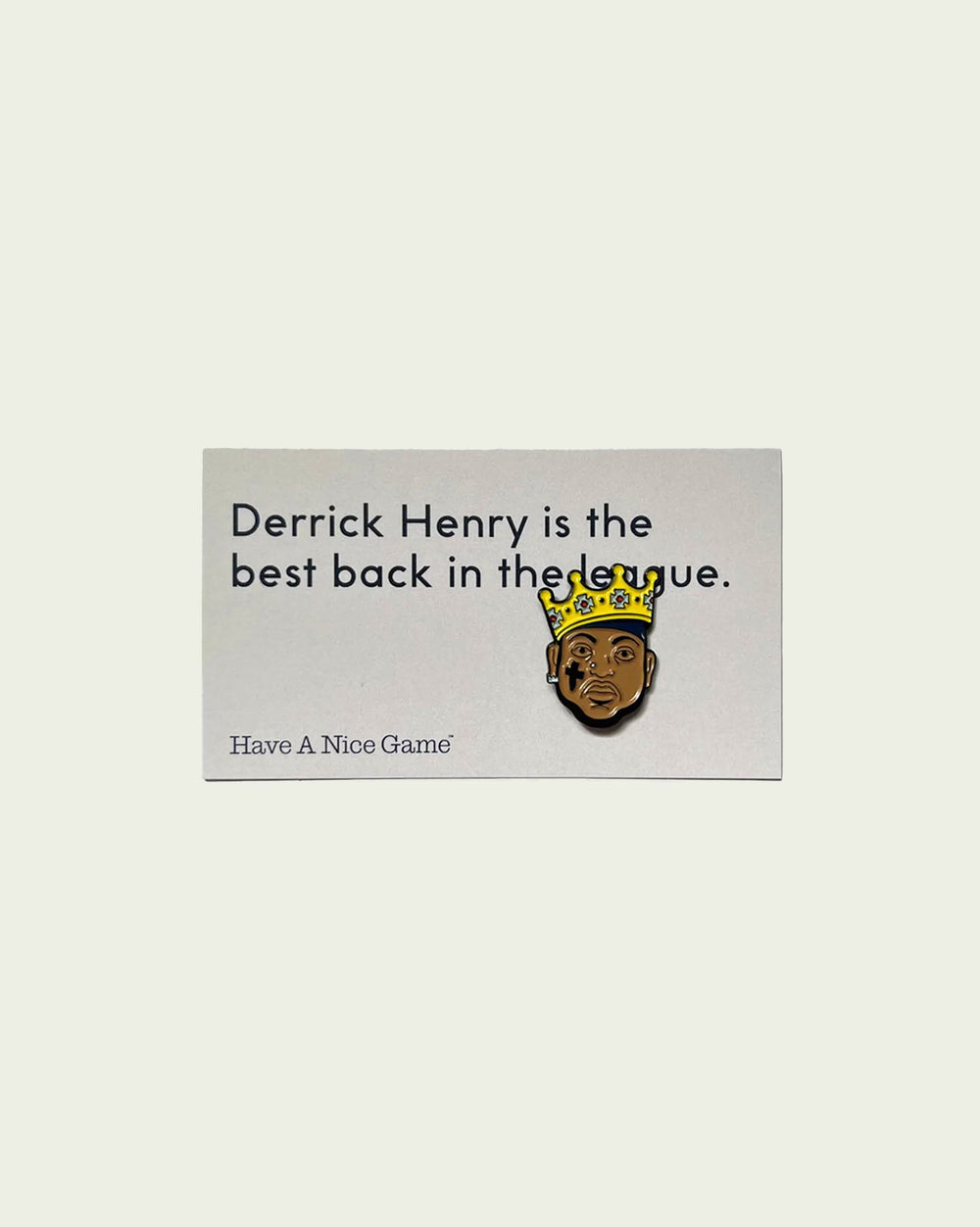 King Henry Enamel Pin