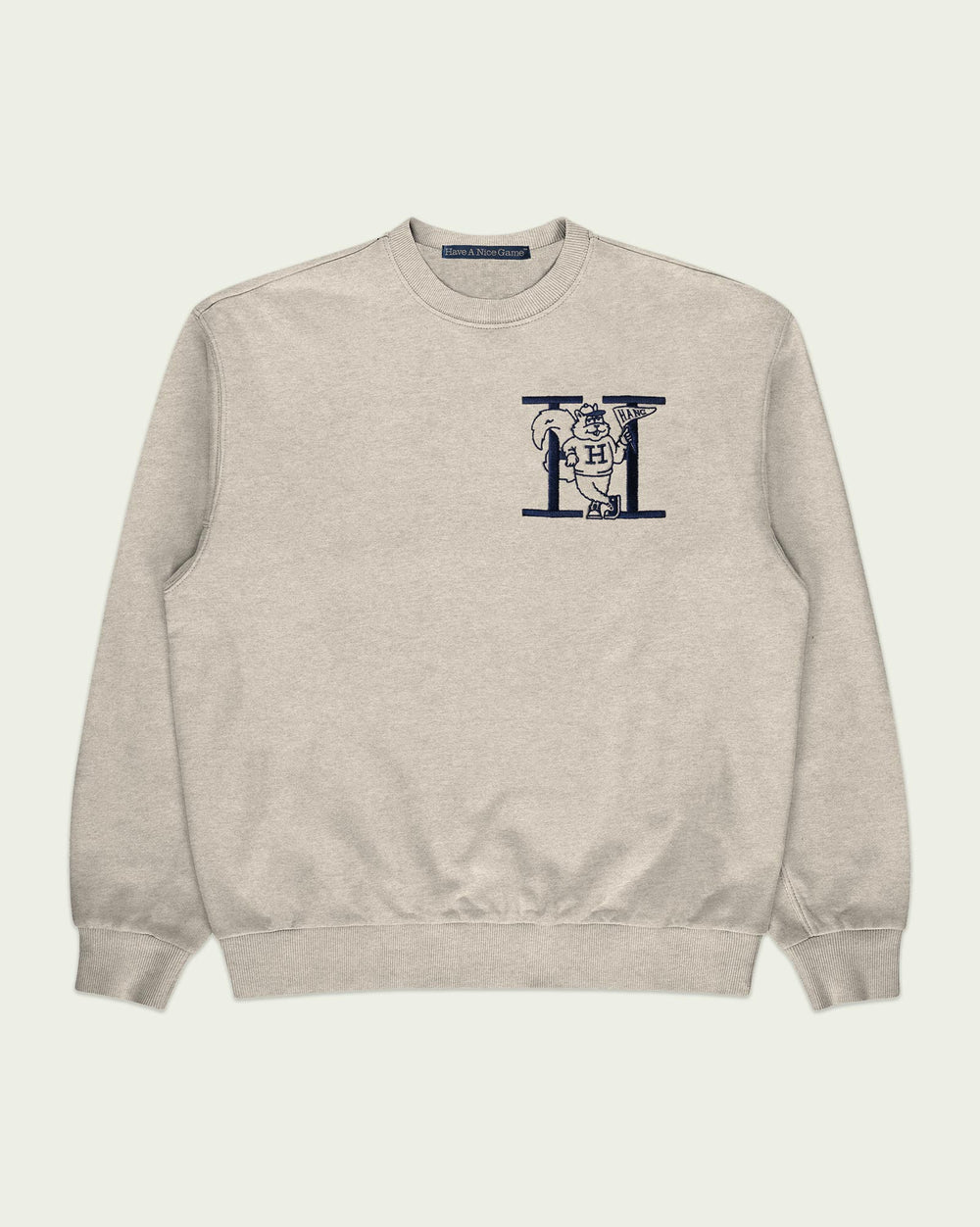 HANG™ Letterman feat. Tailz Heavyweight Crewneck Fleece