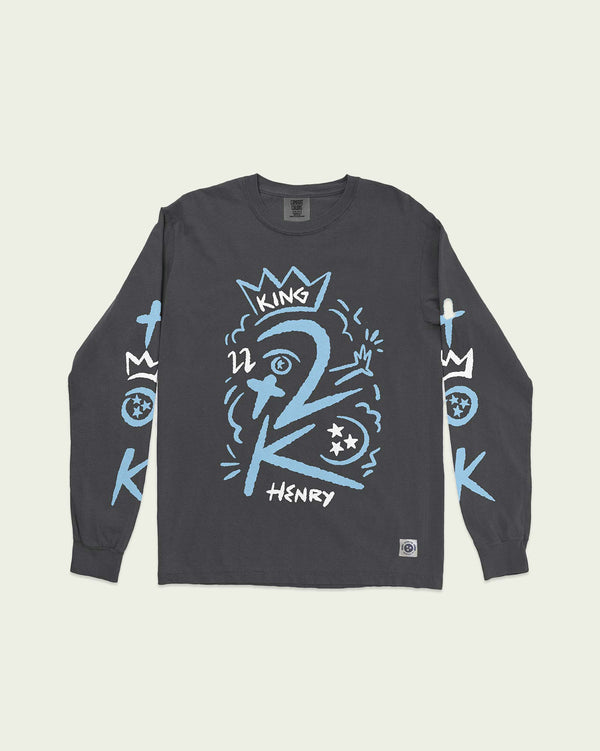 The King 2K Derrick Henry Longsleeve Tee — Graphite
