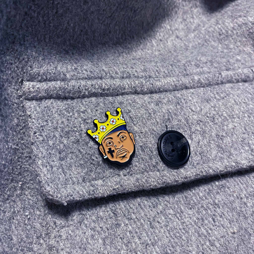 King Henry Enamel Pin